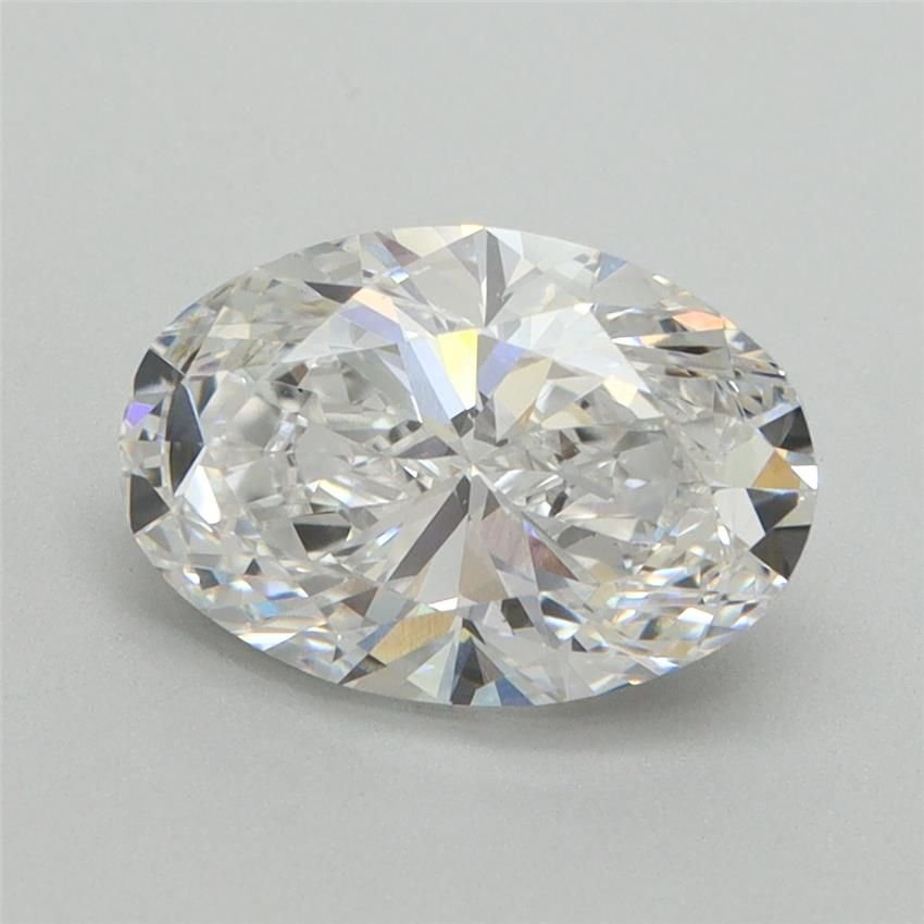 2.20ct D VVS2 Very Good Cut Oval Lab Grown Diamond