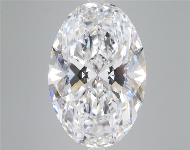 11.46ct E VS2 Rare Carat Ideal Cut Oval Lab Grown Diamond