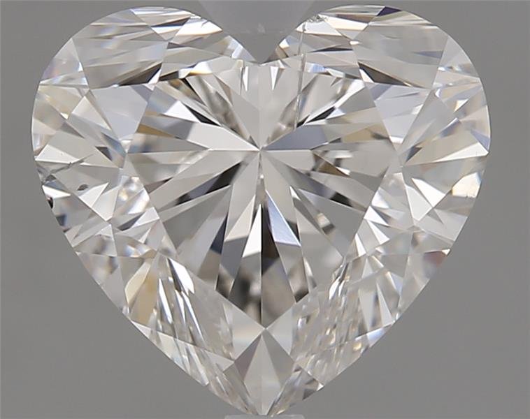 1.70ct I SI2 Rare Carat Ideal Cut Heart Diamond