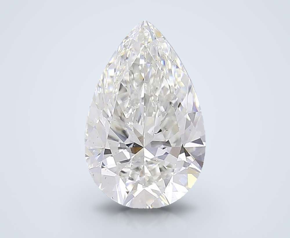 3.54 Carat Pear Lab Diamond