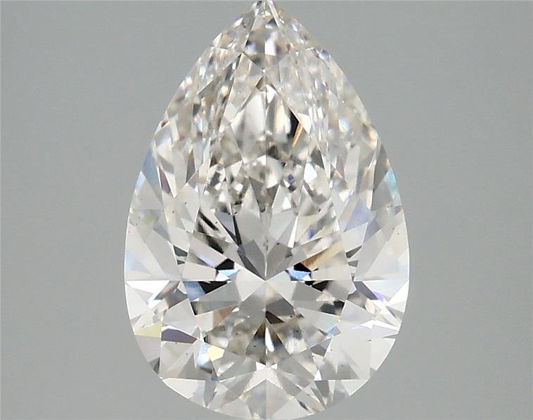 2.57 Carat Pear Lab Diamond