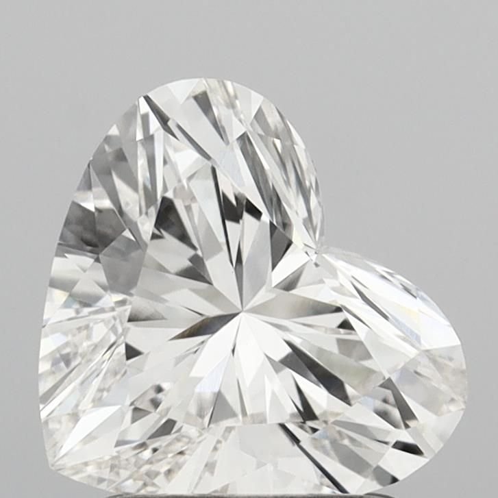 1.58ct H VVS2 Rare Carat Ideal Cut Heart Lab Grown Diamond