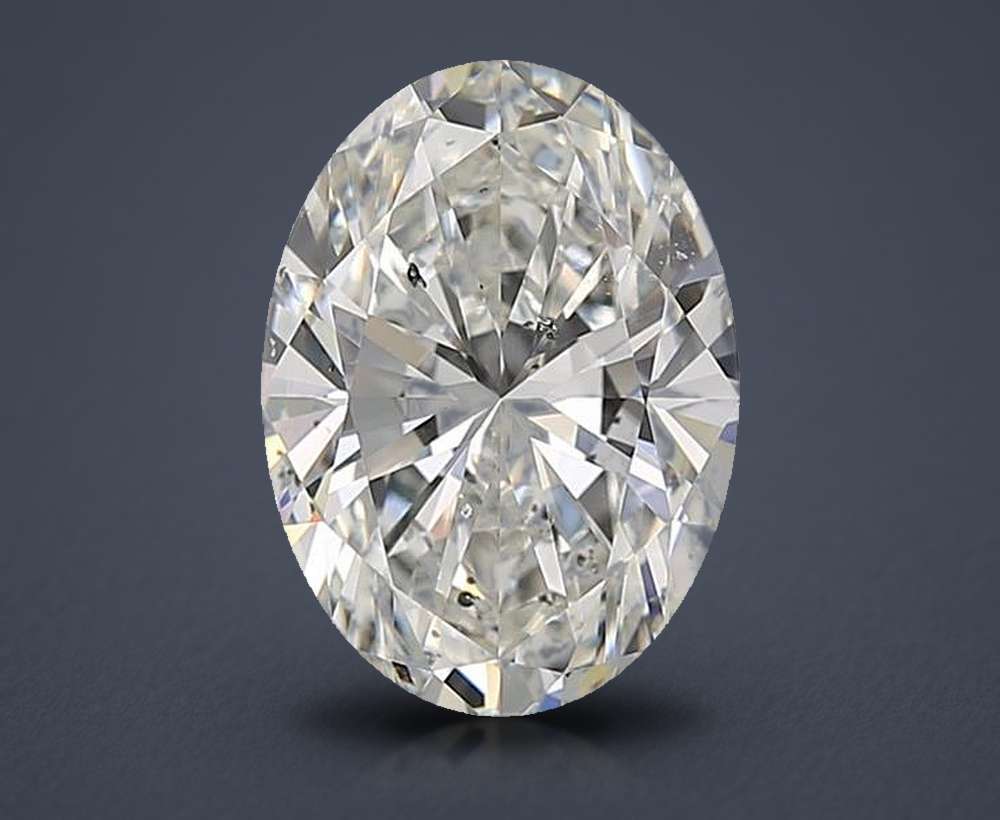 3.20 Carat Oval Natural Diamond