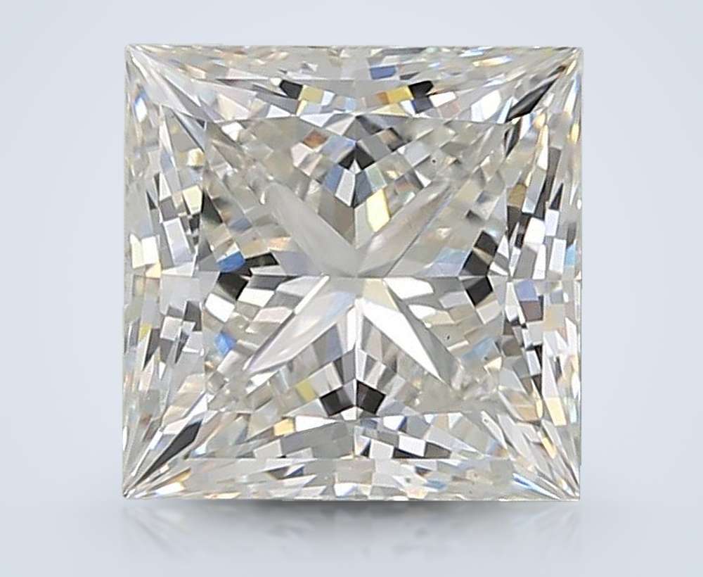 4.08 Carat Princess Lab Diamond