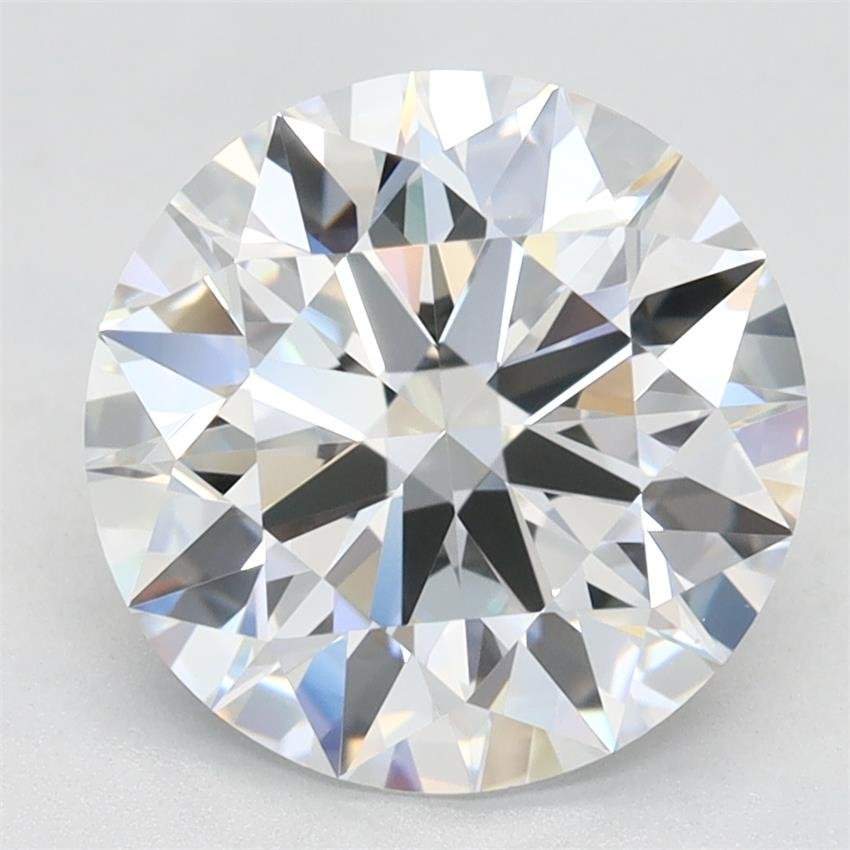 2.69ct D VVS1 Rare Carat Ideal Cut Round Lab Grown Diamond