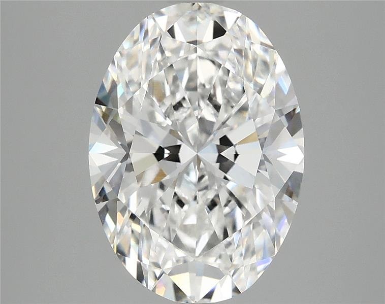 3.95 Carat Oval Lab Diamond