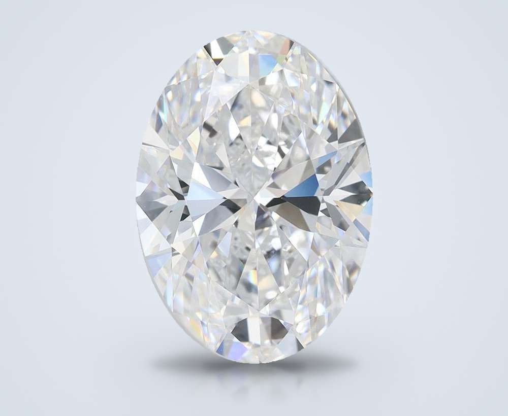 4.42 Carat Oval Lab Diamond