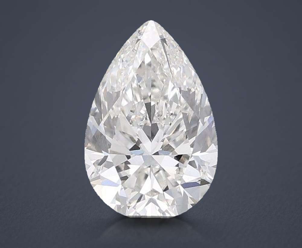 1.55 Carat Pear Lab Diamond