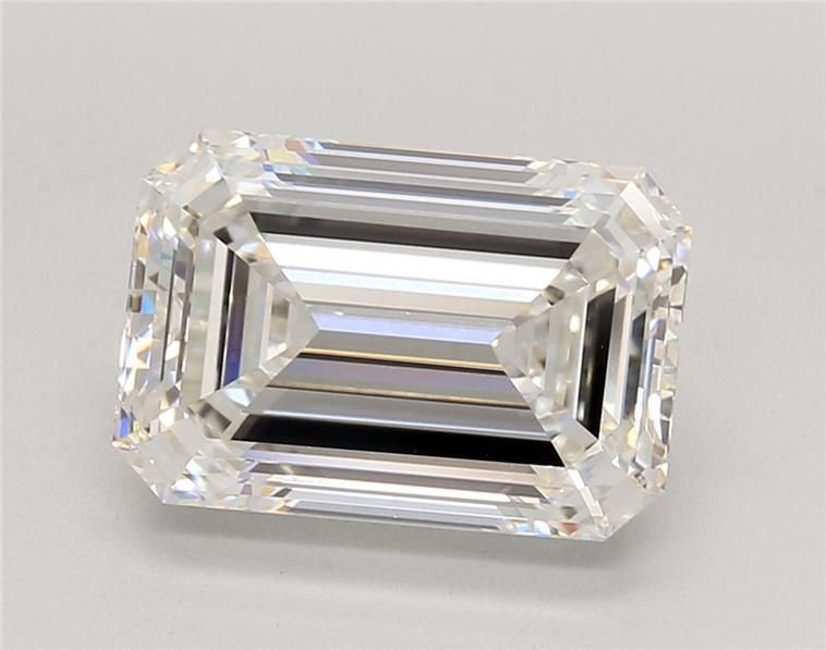 5.07ct G VS1 Rare Carat Ideal Cut Emerald Lab Grown Diamond