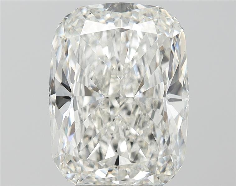 5.04ct H VS2 Rare Carat Ideal Cut Cushion Lab Grown Diamond