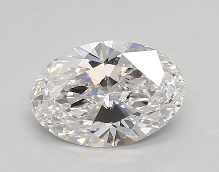 0.90ct D VVS1 Rare Carat Ideal Cut Oval Lab Grown Diamond