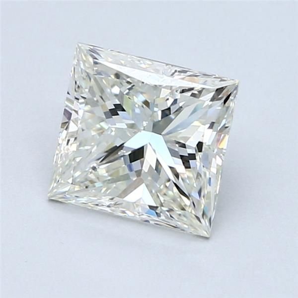 2.01ct J SI2 Excellent Cut Princess Diamond