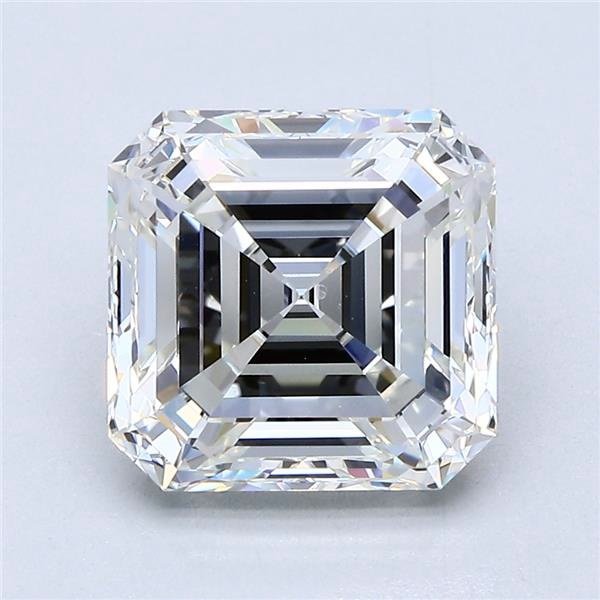 3.63ct H VVS1 Rare Carat Ideal Cut Asscher Diamond