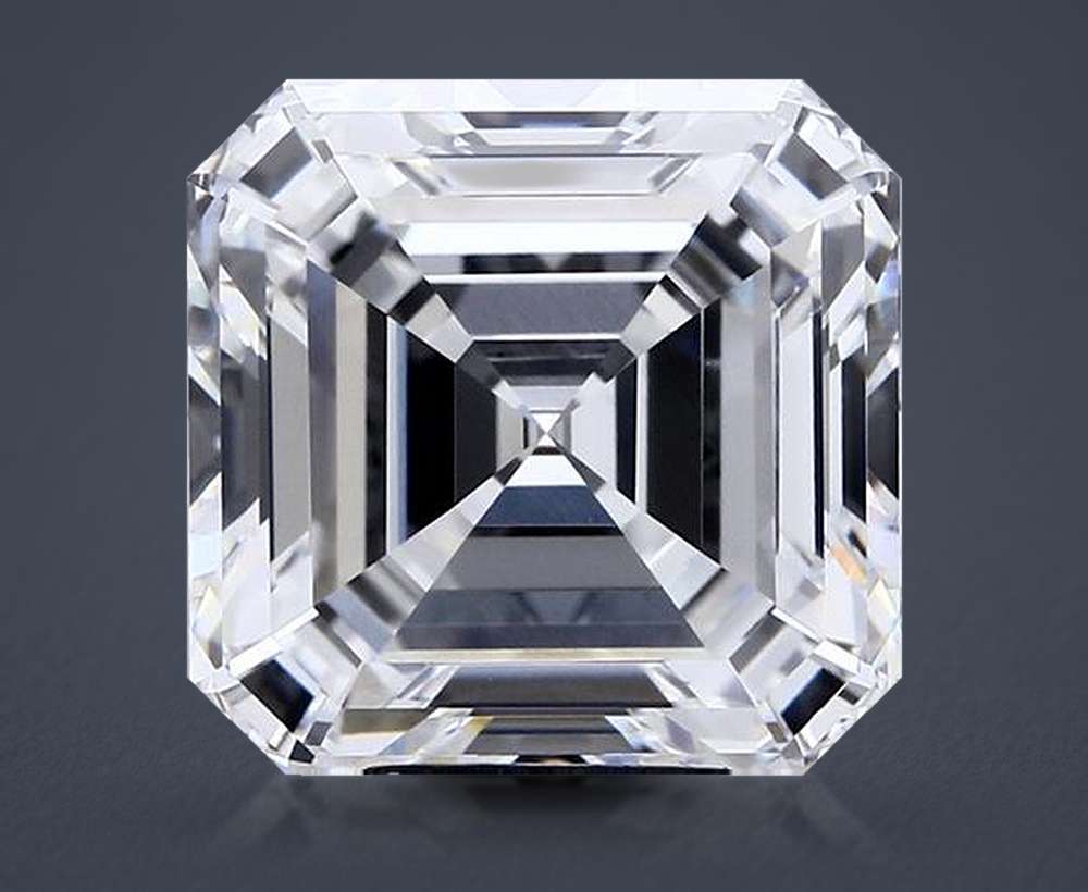 6.82 Carat Asscher Lab Diamond