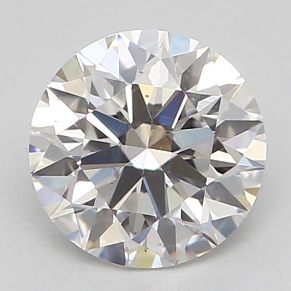 0.59ct F VS2 Rare Carat Ideal Cut Round Diamond