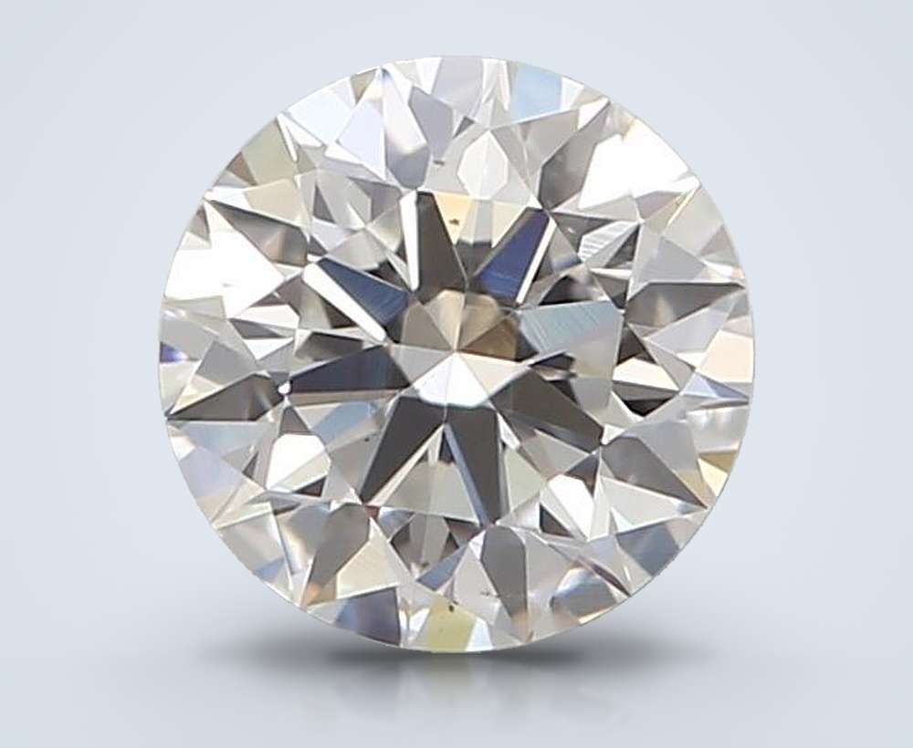 0.59 Carat Round Natural Diamond