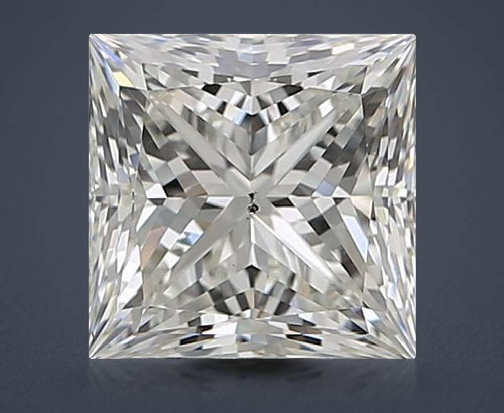 1.72 Carat Princess Natural Diamond