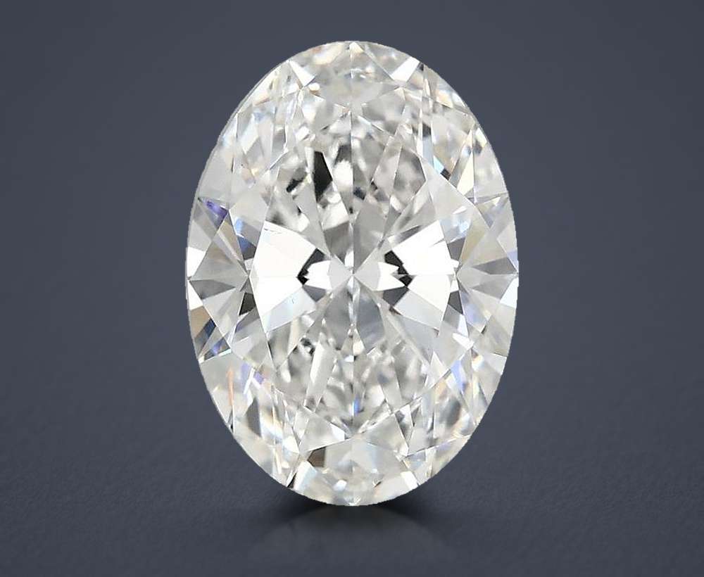 2.74 Carat Oval Lab Diamond
