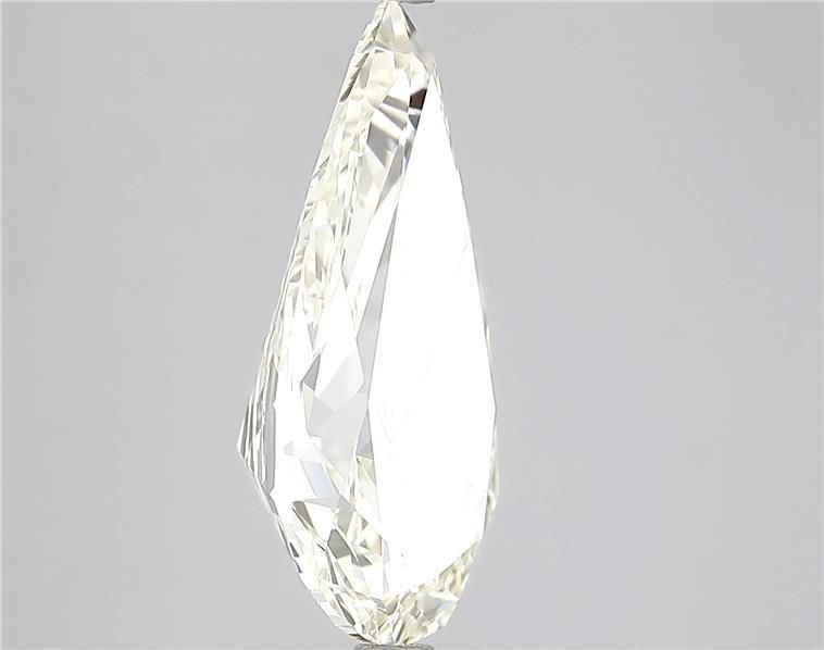 5.03ct K VVS1 Rare Carat Ideal Cut Pear Diamond