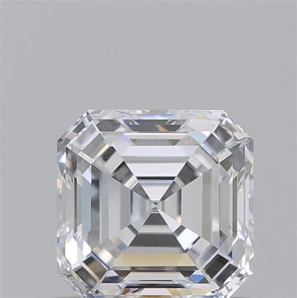 0.63ct D VVS2 Rare Carat Ideal Cut Asscher Diamond