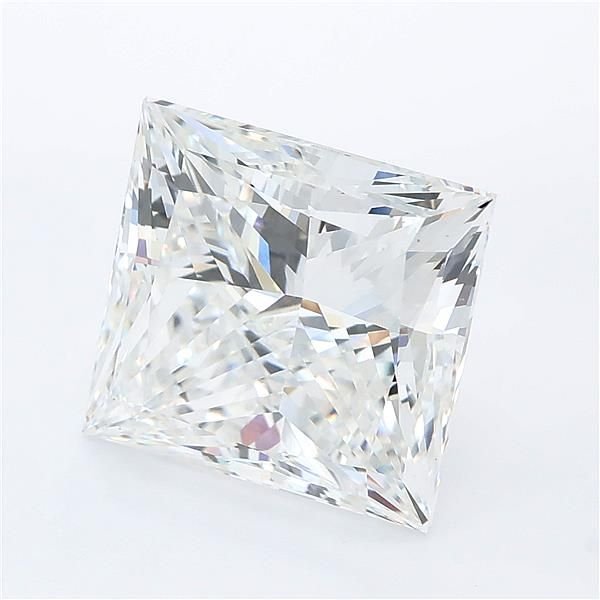 6.50ct F VS1 Rare Carat Ideal Cut Princess Lab Grown Diamond
