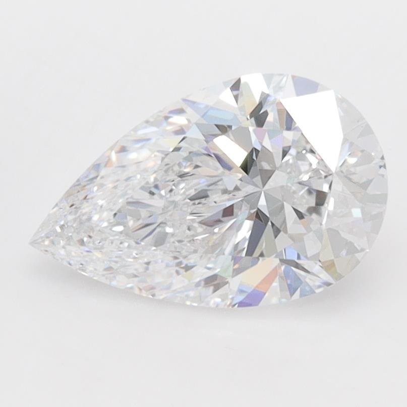 1.42ct D VVS2 Rare Carat Ideal Cut Pear Lab Grown Diamond