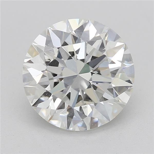 2.01ct I SI1 Rare Carat Ideal Cut Round Diamond