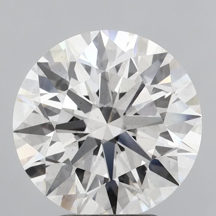 4.03ct G SI1 Rare Carat Ideal Cut Round Lab Grown Diamond