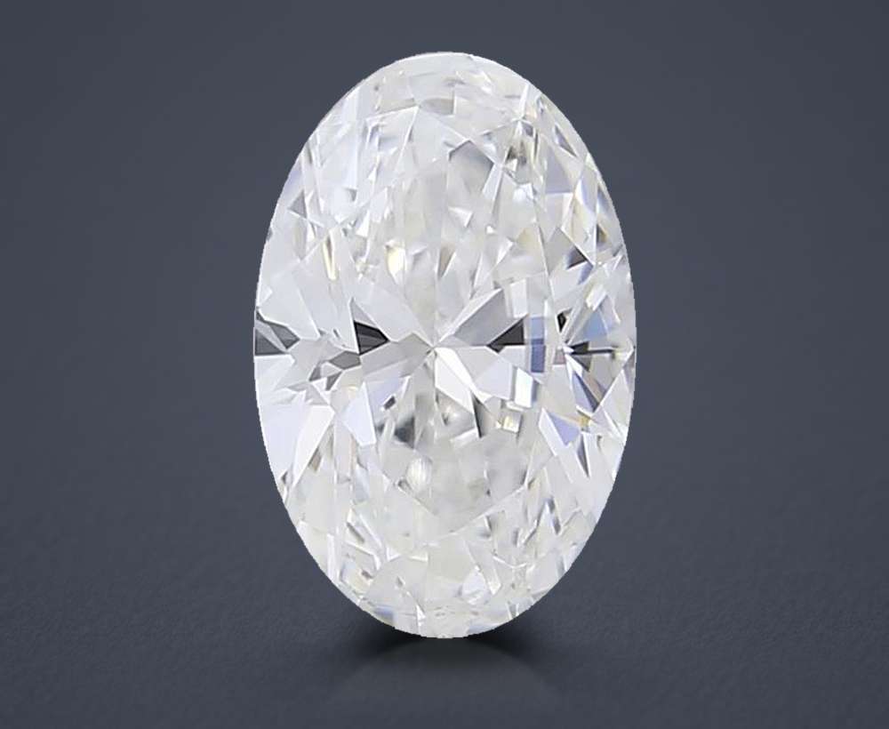 0.68 Carat Oval Lab Diamond