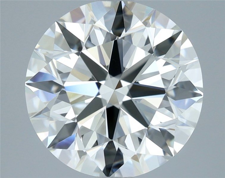 3.30ct H VVS2 Excellent Cut Round Diamond