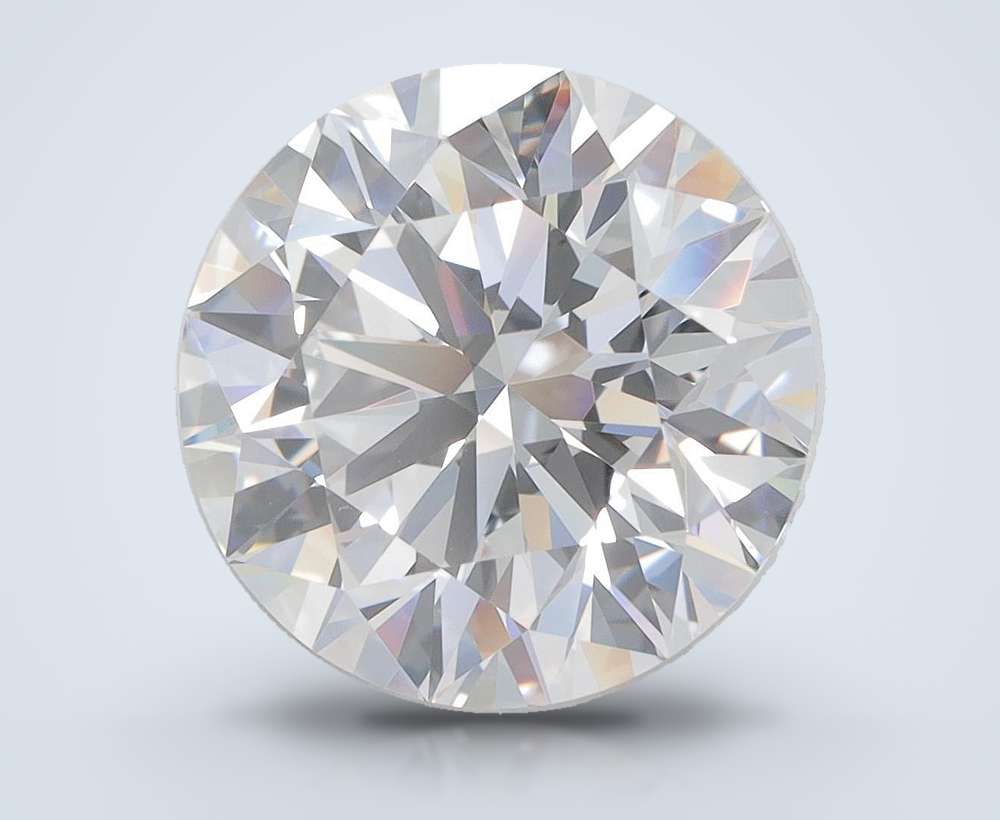 5.51 Carat Round Lab Diamond