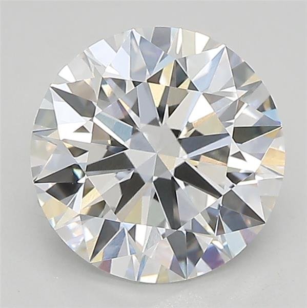 2.10ct D VVS2 Rare Carat Ideal Cut Round Lab Grown Diamond