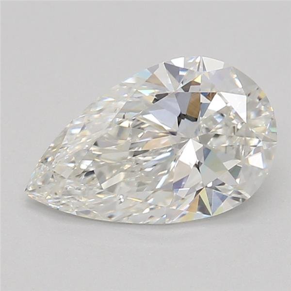 0.71ct G VS2 Rare Carat Ideal Cut Pear Lab Grown Diamond