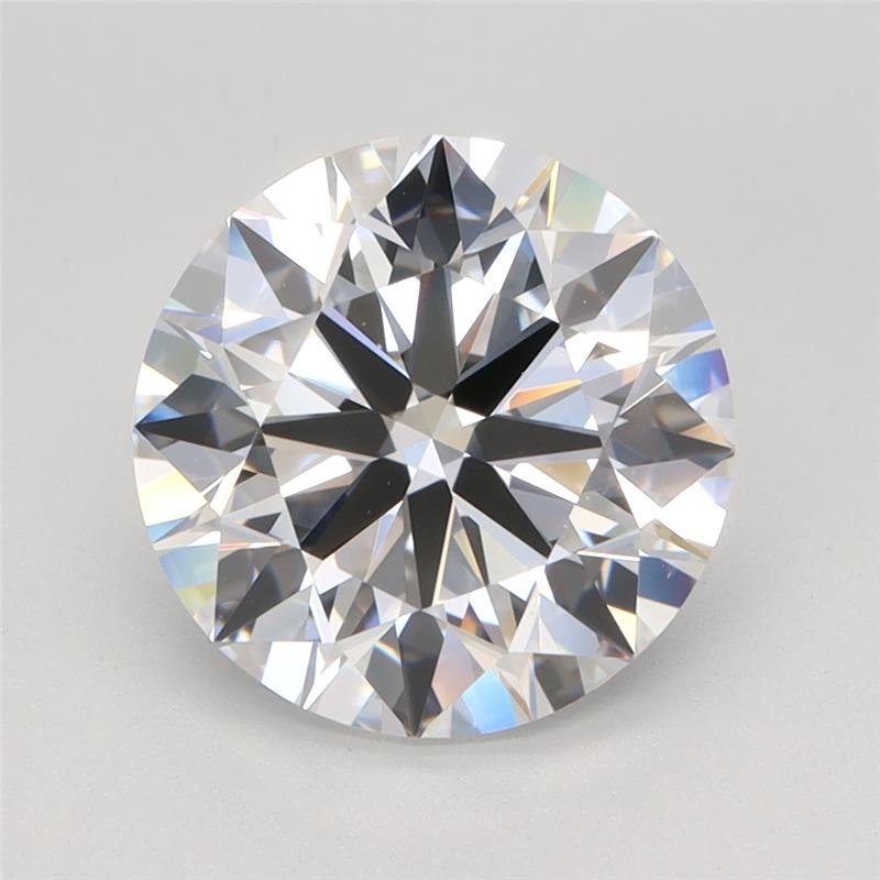 3.00ct D VS1 Rare Carat Ideal Cut Round Lab Grown Diamond