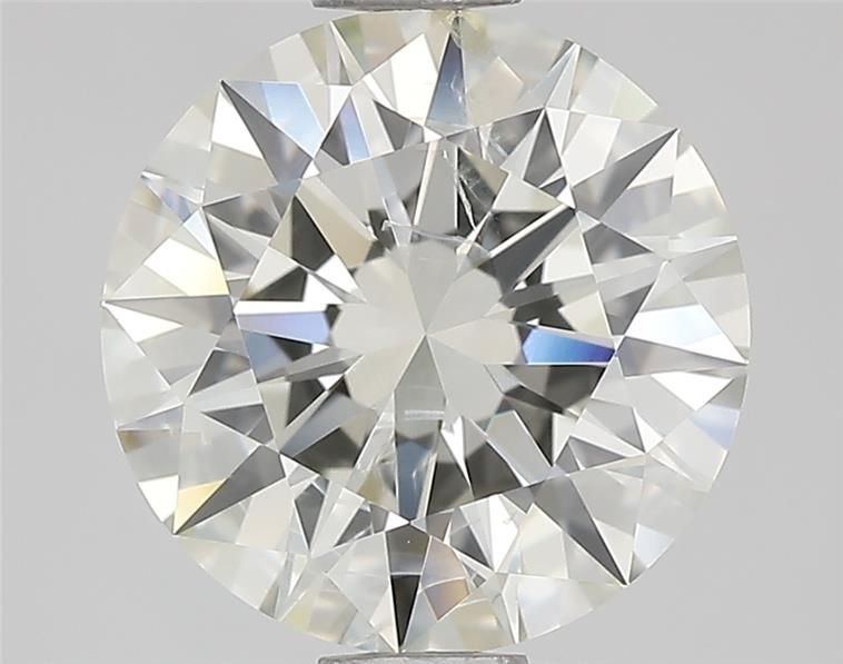 2.24ct K SI2 Rare Carat Ideal Cut Round Diamond