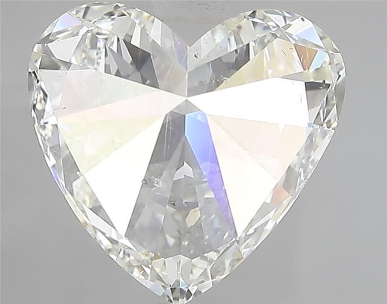 4.52ct I SI1 Rare Carat Ideal Cut Heart Diamond