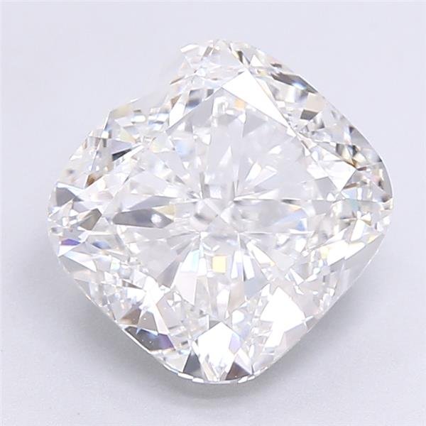 5.05ct E VVS1 Rare Carat Ideal Cut Cushion Lab Grown Diamond