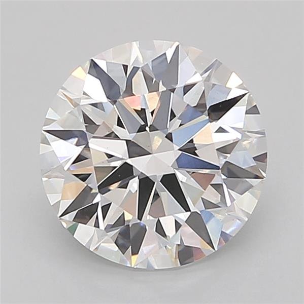 2.52ct F VS1 Rare Carat Ideal Cut Round Lab Grown Diamond