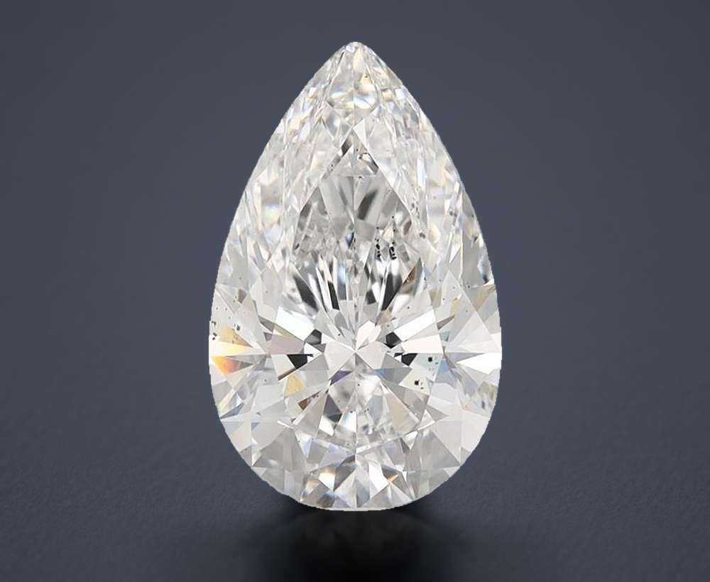 3.05 Carat Pear Lab Diamond