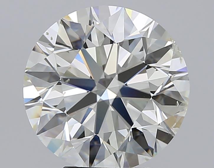3.89 Carat Round Natural Diamond