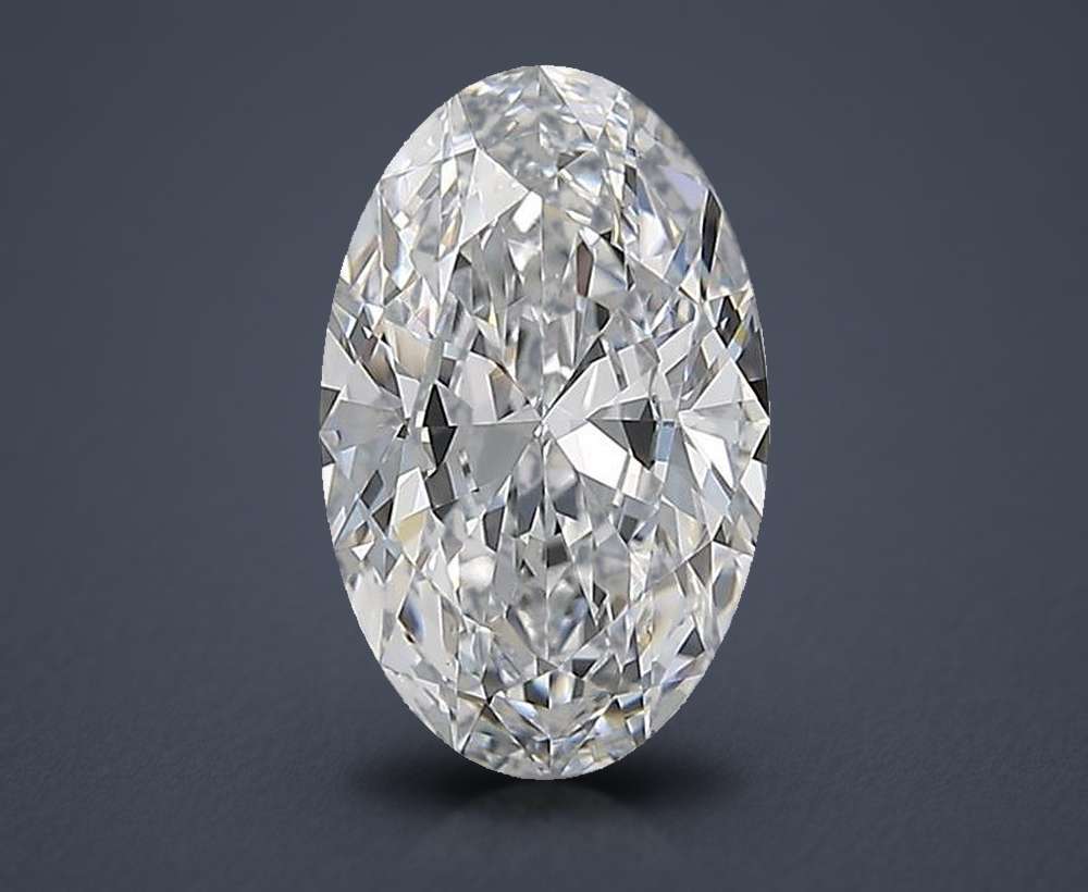 0.80 Carat Oval Natural Diamond