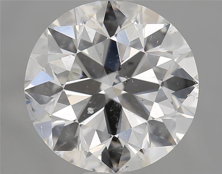 2.70ct H SI2 Excellent Cut Round Diamond