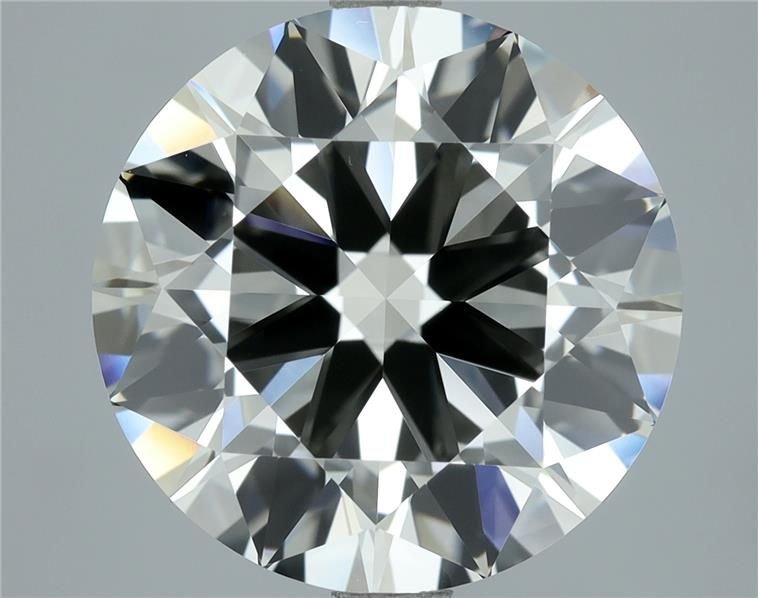 4.56ct J VVS2 Rare Carat Ideal Cut Round Diamond