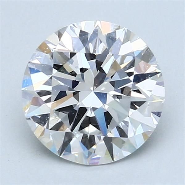 2.00ct D VS2 Rare Carat Ideal Cut Round Diamond