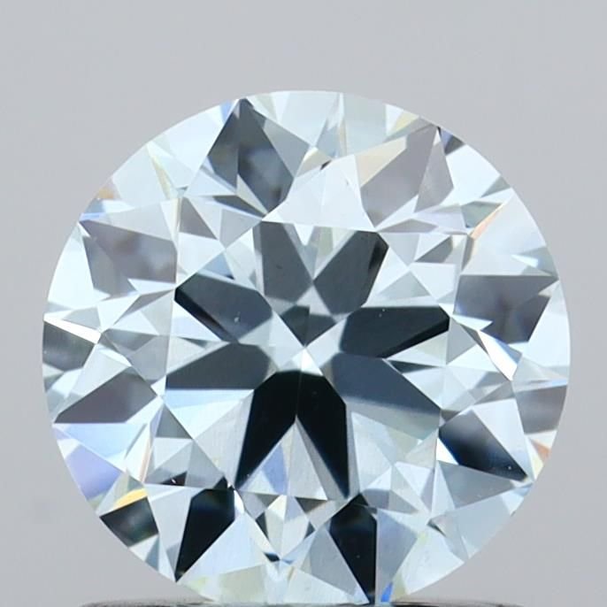 1.08 Ct. Fancy Intense Blue Round Lab Diamond