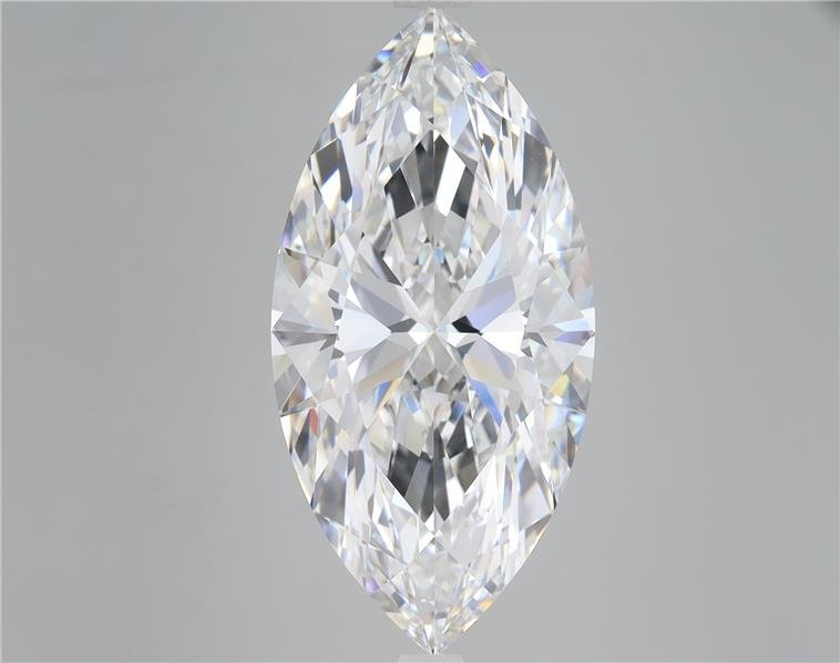 8.58ct E VVS2 Rare Carat Ideal Cut Marquise Lab Grown Diamond