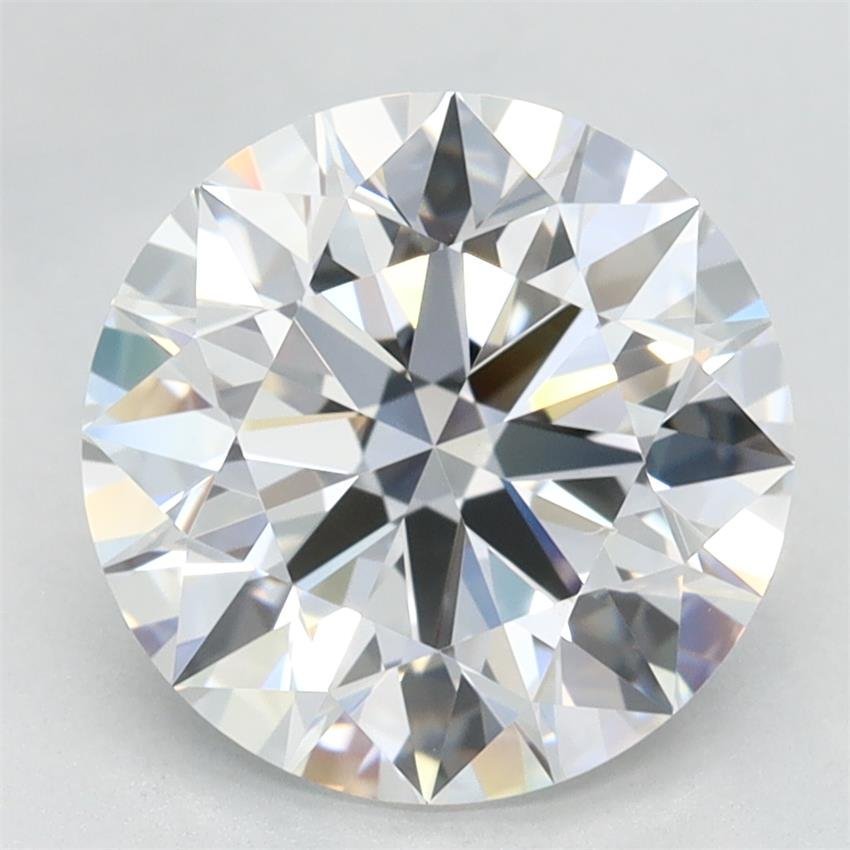 2.59ct D VVS1 Rare Carat Ideal Cut Round Lab Grown Diamond