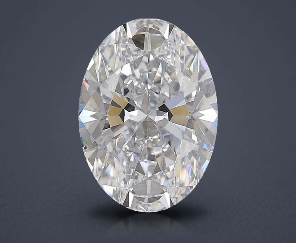 4.00 Carat Oval Lab Diamond