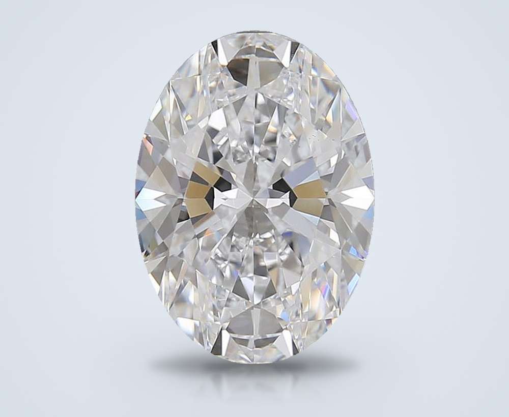 4.00 Carat Oval Lab Diamond
