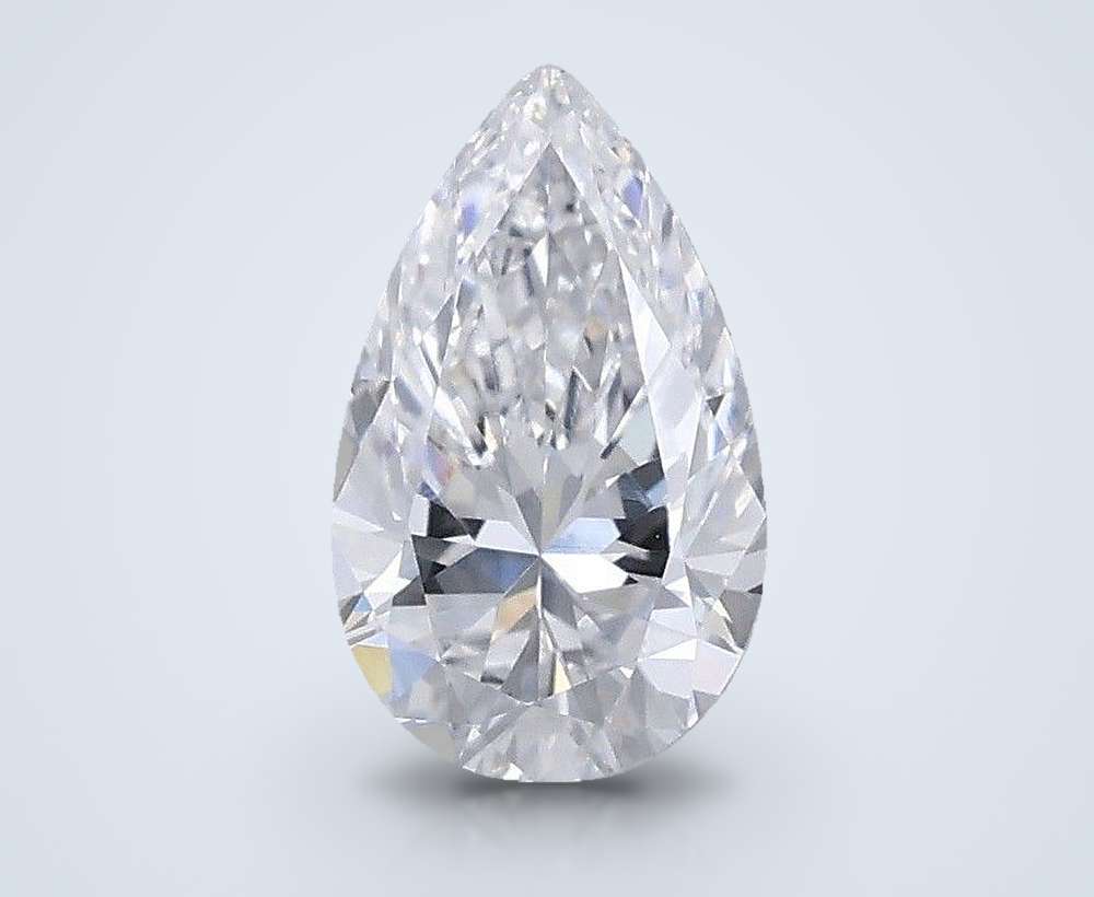 4.01 Carat Pear Lab Diamond
